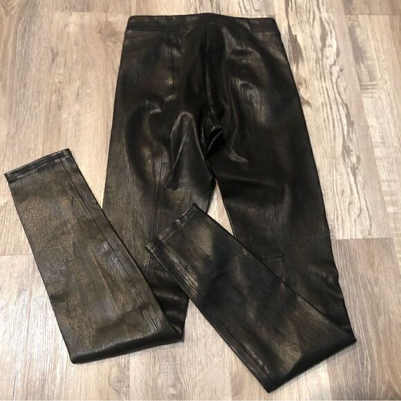 DTLA 100% Lamb Leather Legging Pants Size 24 - Picture 3 of 11